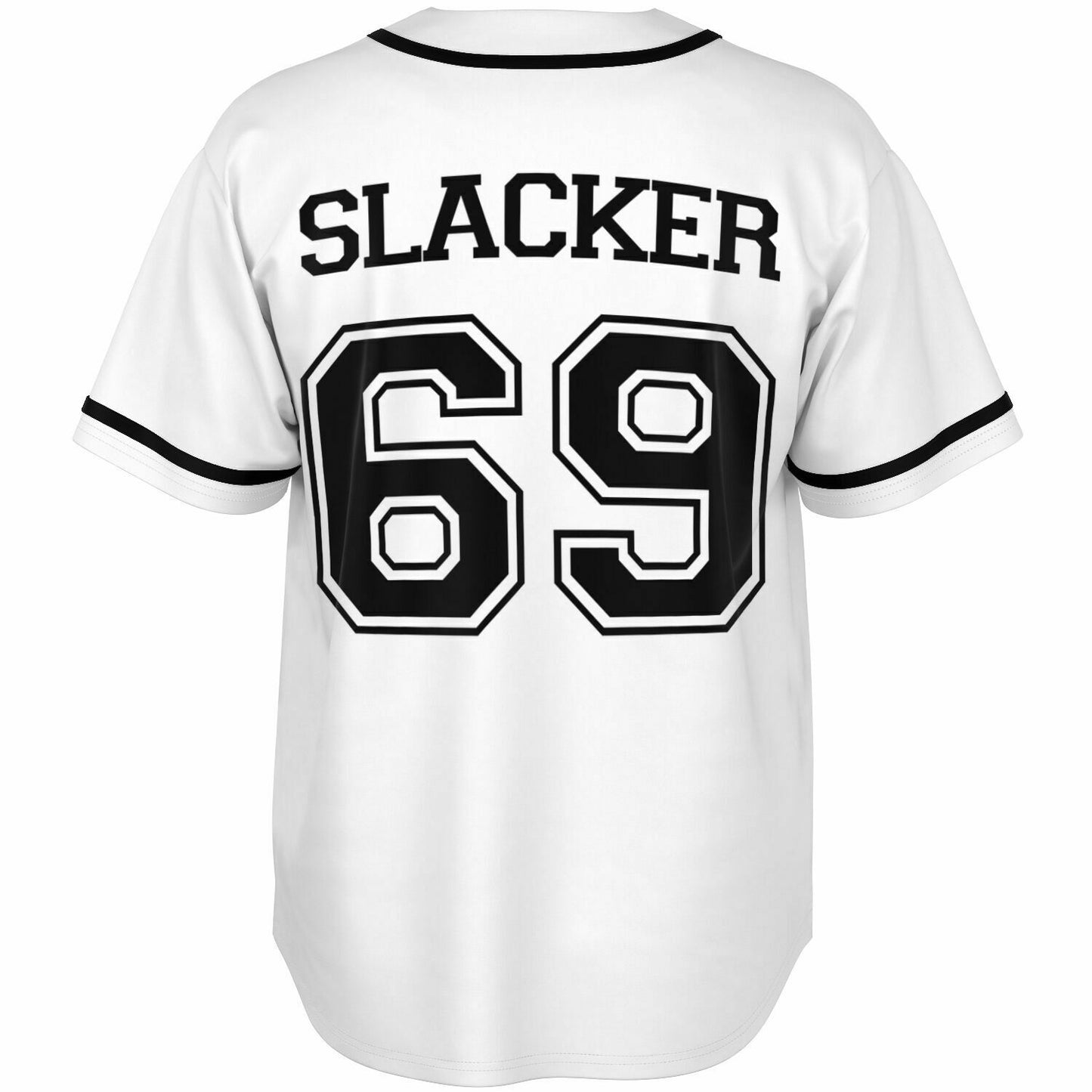 Slacker University Baseball Jersey White
