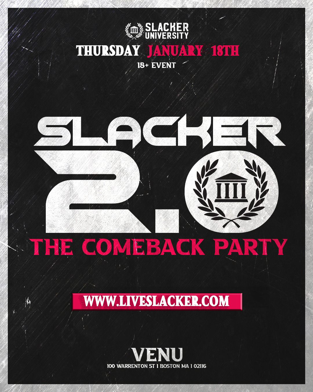 America's Largest College Parties | College Merch | Slacker University